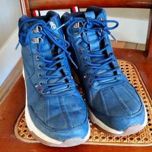 Tommy Hilfiger Men's Navy 10.5 Boots